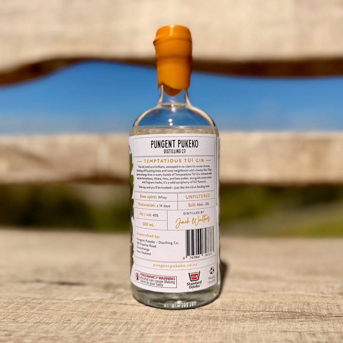 Temptatious Tui Gin - 500mL