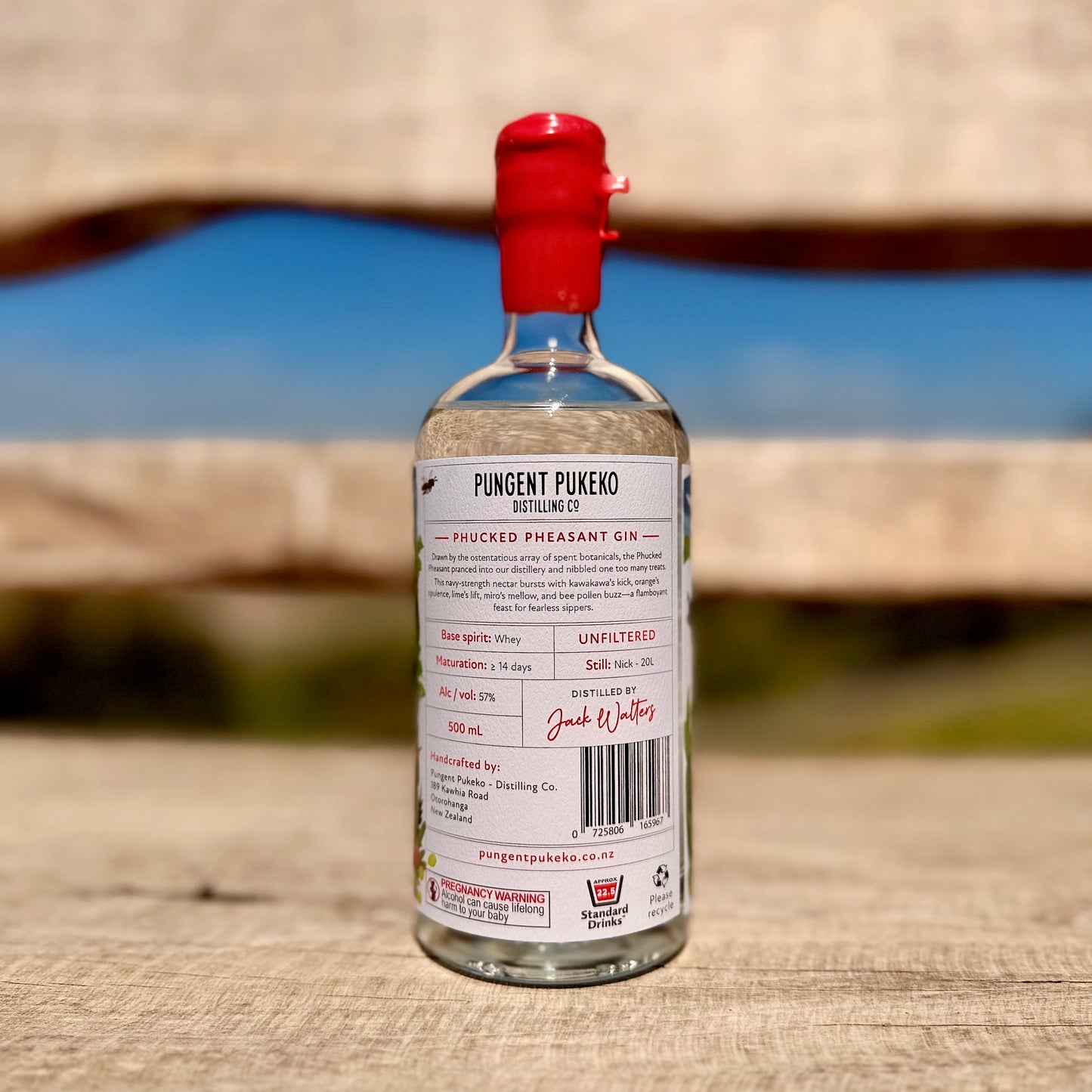 Phucked Pheasant Gin - 500mL
